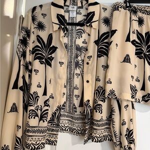 CAbi Marrakech top and shorts set